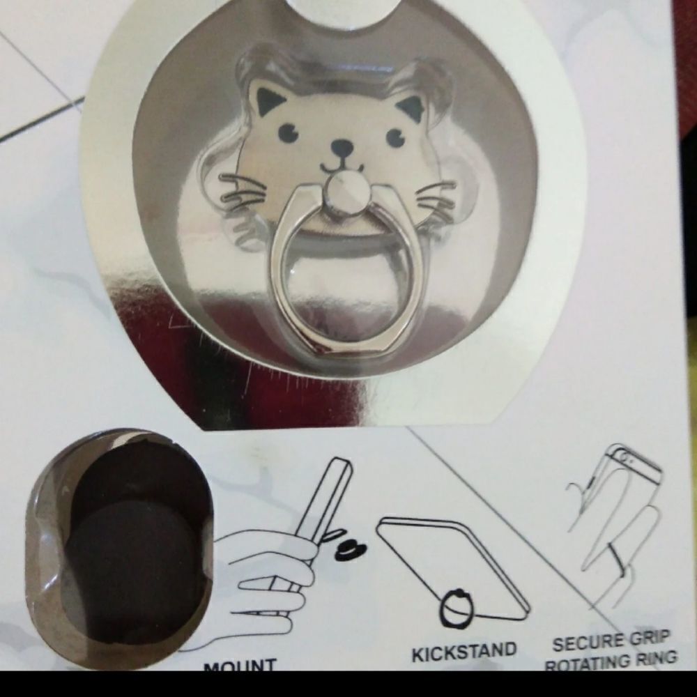 🥿Cute cat phone holder 